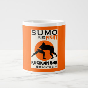 Funny Sumo Wrestler Jumbo-Tasse