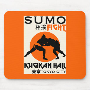 Funny Sumo Wrestler Mousepad