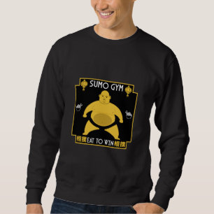 Funny Sumo Wrestler Sweatshirt