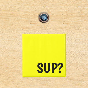 Funny Sup Welcome Cruise Marker Fluorescent Magnet