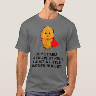 Funny Superheran Hühnernugget Nugget Chicken Nugge T-Shirt