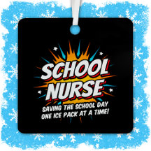 Funny Superhero School Nurse Apprecision