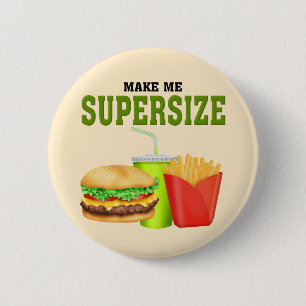 Funny Supersize Button