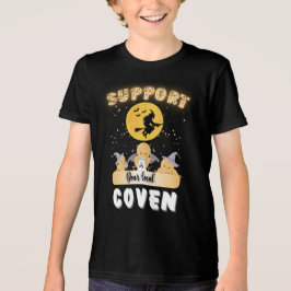 Funny Support für Ihr lokales Coven Design mit Hex Tri-Blend Shirt