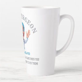 Funny Surgeon Cartoon Gift for Doctors & Nurses Milchtasse