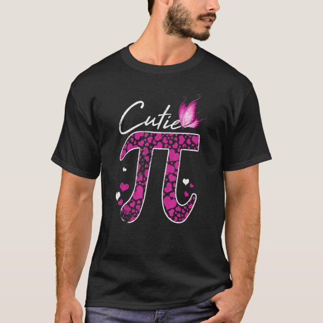 Funny Süsse 3 14 Pi Symbol Mathematik Lehrer Ha T-Shirt (Vorderseite)