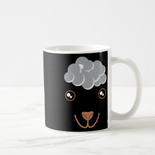 Funny Süße Tier Face Sheep Costume Halloween Adu Kaffeetasse