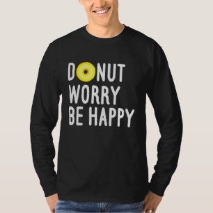 Funny Süßigkeiten Snack Polizei Polizist Donut Wor T-Shirt
