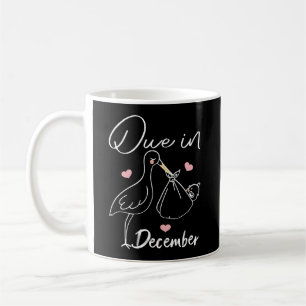 Funny Swan, der im Dezember eine Niedliche neue Kaffeetasse