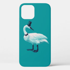 Funny Swan Vogelbeobachtung Case-Mate iPhone Hülle
