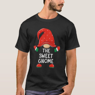 Funny Sweet Gnome Weihnachten Matching Familie Boy T-Shirt