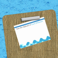 Funny SWIM COACH Personalisierte Post-it Notes