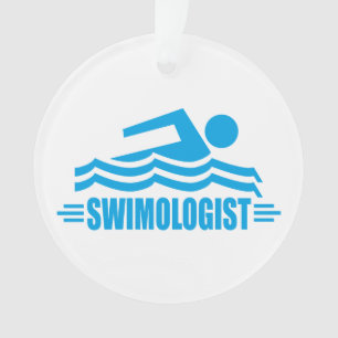 Funny Swimmer Ornament