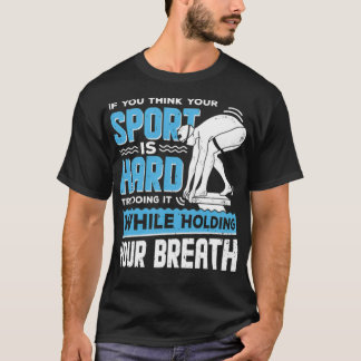 Funny Swimmer Schwimmen Spaß T-Shirt