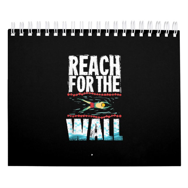 Funny Swimming Geschenk Ein Schwimmer Kalender (Titelbild)