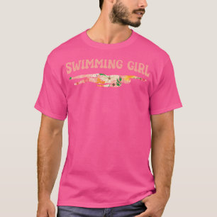 Funny Swimming Sportpool Sea Schwimmbad Schwimmer T-Shirt