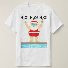 Funny Swimming Weihnachten T-Shirt