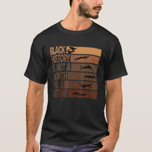 Funny Swimming Zitat, Cooler Schwarzgeschichte Mon T-Shirt