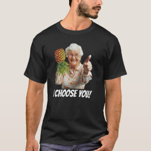 Funny Swinger Ananas Unangemessenes Embarrieren T-Shirt