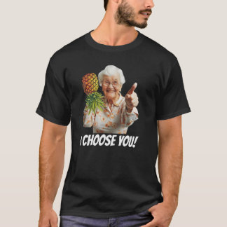 Funny Swinger Ananas Unangemessenes Embarrieren T-Shirt