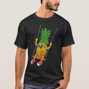 Funny Swingling Ananas Swinger Fruit Animated Cu T-Shirt