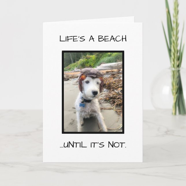 FUNNY SYMPATHY CARD KARTE (Vorderseite)