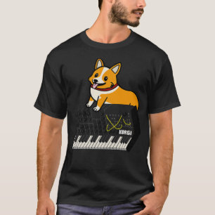 Funny Synthesizer für Corgi Dog Lover T-Shirt