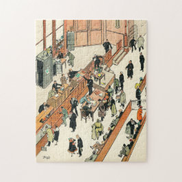 Funny Szene, Jefferson Market Police Court NY Puzzle