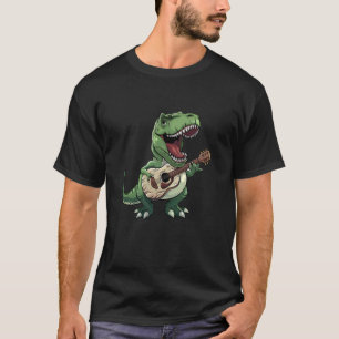 Funny T-Rex Dinosaur Gitarre Rocking T-Rex spielen T-Shirt