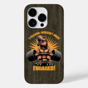 Funny T Rex Dinosaur Workout Fitness Gym Übungen Case-Mate iPhone 14 Pro Hülle