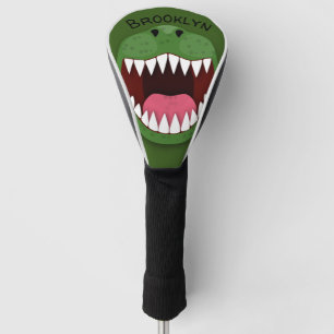 Funny T Rex Dinosaurier Cartoon Golf Headcover