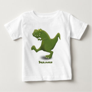 Funny T rex dinosaurier Cartoon Spaß Baby T-shirt