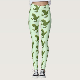 Funny T rex dinosaurier Cartoon Spaß Leggings