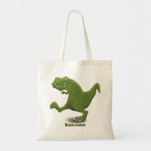 Funny T rex dinosaurier Cartoon Spaß Tragetasche