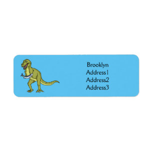 Funny T rex dinosaurier Illustration