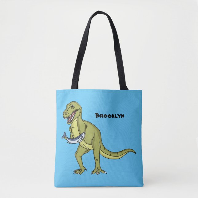 Funny T rex dinosaurier Illustration (Vorderseite)
