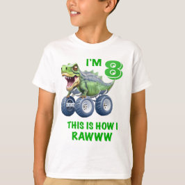 Funny T rex dinosaurier Monster LKW T-Shirt