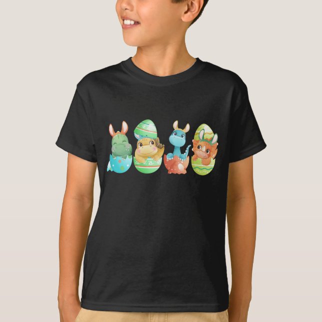 Funny T Rex Rabbit Dinosaur Oster Bunny Egg Costu T-Shirt (Vorderseite)