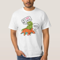 Funny T-Rex Shirt Dinosaur Triceratops Ich bin ein