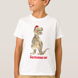 Funny T Rex Weihnachten Dinosaurier Xmas Spaß T-Shirt