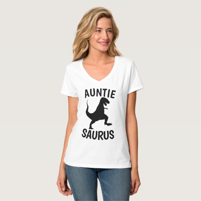 Funny T - Shirt for AUNT (Vorderseite Vollansicht)