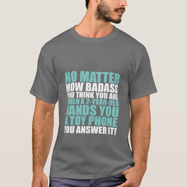 Funny T - Shirt für Coole Väter Papa oder Vater (Vorderseite)