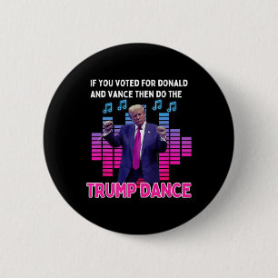 Funny T-Shirt für Vater und Mamas, die Liebe Trump Button