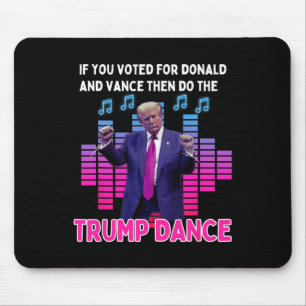 Funny T-Shirt für Vater und Mamas, die Liebe Trump Mousepad