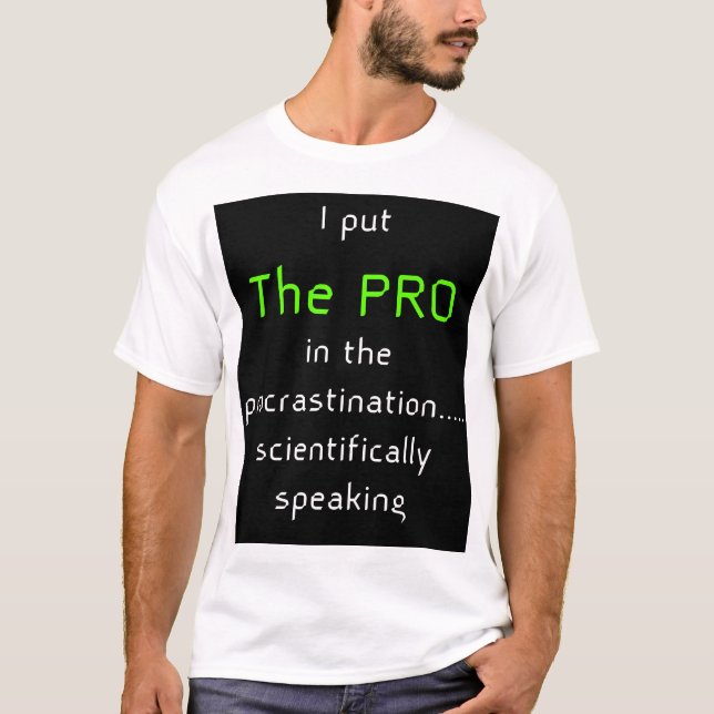 Funny T - Shirt - Geschenk für Wissenschaftsfreund (Vorderseite)