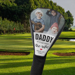 Funny T-Shirt-Rific Daddy Foto Golf Headcover<br><div class="desc">Entdecken Sie diese Fairway-Momente mit unserem bezaubernden Golfcover des Vaters, der mit einem Foto für die ganze Familie, den Namen Ihrer Kinder und dem herzlichen Zitat "Papa, wir denken, du bist tee-rific" versehen ist. Dieses personalisierte Accessoire macht jede Runde des Golfspiels für die Väter, die alles haben, noch attraktiver. Das...</div>