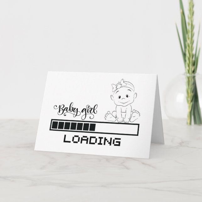 Funny T - Shirt Säugling Schwangerschaft Kindermut Karte (Vorderseite)