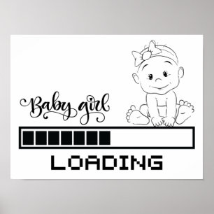 Funny T - Shirt Säugling Schwangerschaft Kindermut Poster