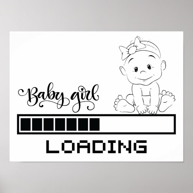 Funny T - Shirt Säugling Schwangerschaft Kindermut Poster (Vorne)