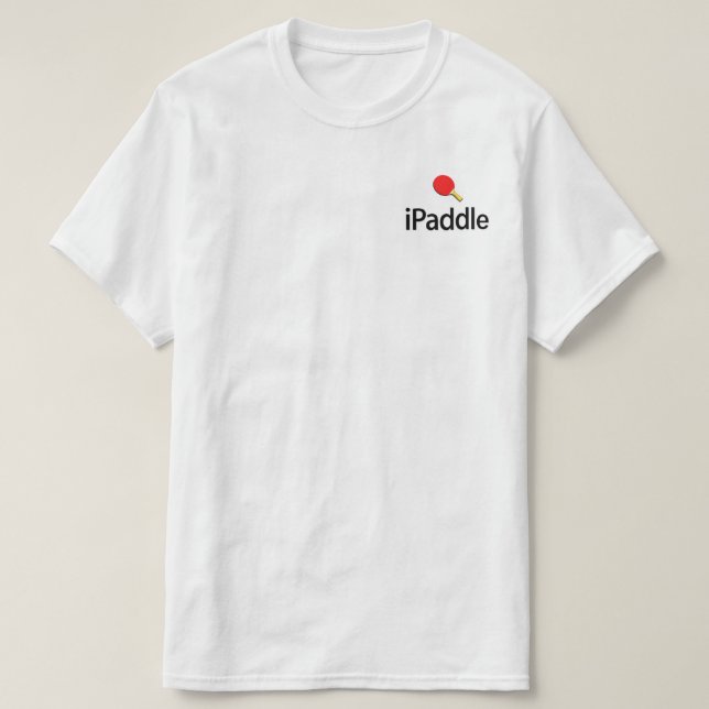 Funny Table Tennis T-Shirt (Design vorne)